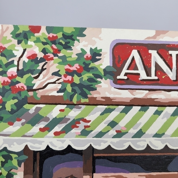 Antiques Shop Advanced Paint By Numbers 14 by 11 Finished Acrylic Painting Retro - Picture 10 of 17